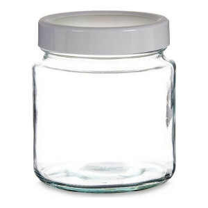 Łódź Przezroczysty Biały Szkło (11,5 x 13,2 x 11,5 cm) (1000 ml)