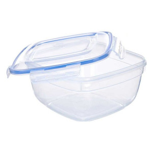 Pojemnik na Lunch Przezroczysty Plastikowy (2400 ml)