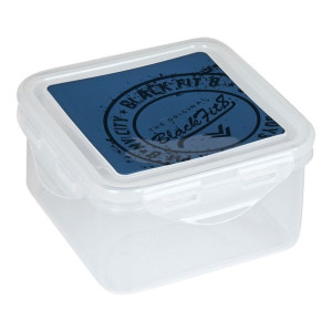 Pojemnik na Lunch BlackFit8 Stamp Poliuretan Niebieski (13 x 7.5 x 13 cm)