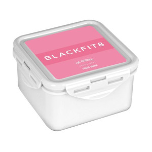 Pojemnik na Lunch BlackFit8 Glow up Plastikowy Różowy (13 x 7.5 x 13 cm)