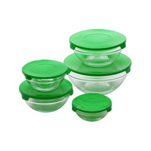 Set Pojemników na Lunch Renberg RB-4419-GR (5 pcs)
