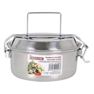Hermetyczne pudełko na lunch Privilege Stal nierdzewna (ø 16 cm)