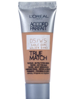 Loreal True Match Podkład Golden Sand 10ml