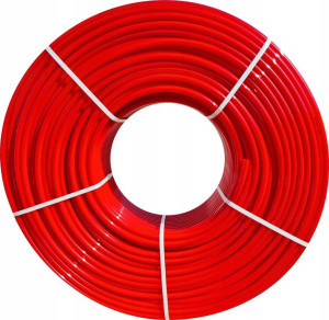 Rura Pe-rt Evoh 16x2mm Czerwona 600mb Vesbo