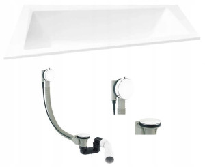 Wanna Lewa Besco Intima Duo Slim 170x125+biały Syf