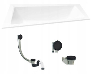 Wanna Lewa Besco Intima Duo Slim 180x125+czarn Syf