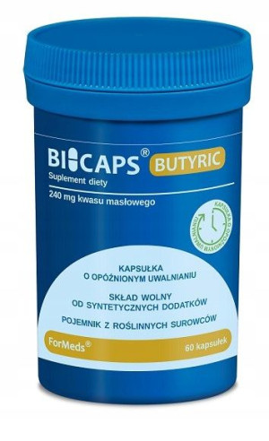 Bicaps Butyric ForMeds 60 kaps Kwas Masłowy