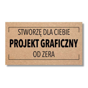 Projekt graficzny plus 400 szt. Eko Wiz Kraft 250g