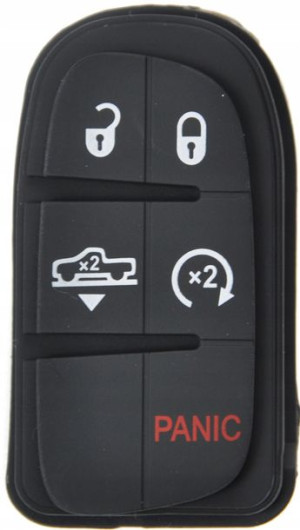 Chrysler Jeep Dodge Kluczyk Pilot Gumka Przyciski 4+panic