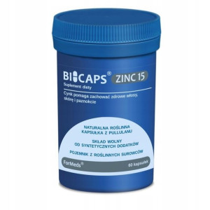Bicaps Zinc-15 ForMeds 60 kaps Cytrynian cynku