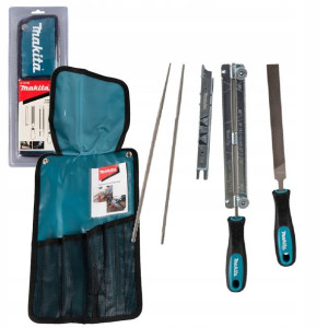 Zestaw Pilników Do Ostrzenia Łańcucha 4,5mm Makita