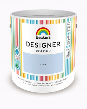 Farba Lateksowa Beckers Designer Aqua 2,5 L