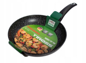 Patelnia Z Powłoką Marmurową Tiross Ts1260 28cm