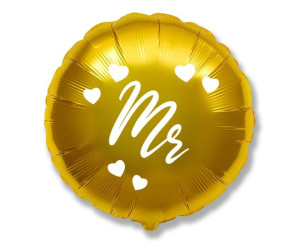 Balon Hiszpański 18" Mr Złoty