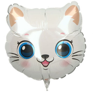 Balon Hiszpański 14" Kotek Głowa