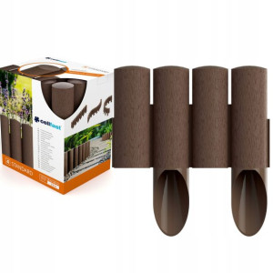 Cellfast Palisada Ogrodowa Obrzeże 15,5x230cm Brąz