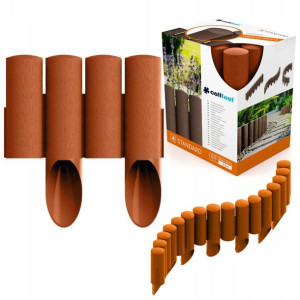 Cellfast Palisada Ogrodowa Obrzeże 15,5x230cm Cegł