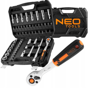 Neo 10-042 Zestaw Klucze Nasadowe 1/2'' 58el Crv