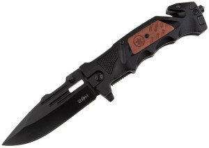 Nóż Ratowniczy BSH N-389B Sprężynowy