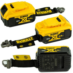 Akumulator 18V XR 5Ah ze smyczą DeWALT DCB184LR