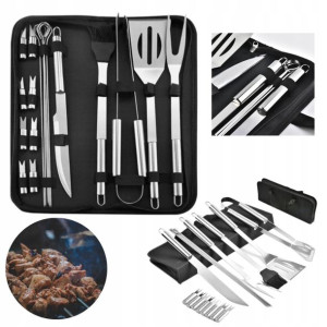 AKCESORIA DO GRILLA grill ZESTAW SZCZYPCE 18w1 nóż