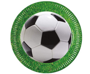 Talerzyki Papierowe Football Party 23cm,8szt