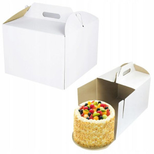 Opakowanie Karton Na Tort 26x26x25cm