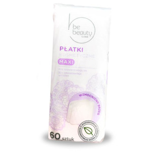 Be Beauty Płatki Kosmetyczne Maxi 60szt Mocne