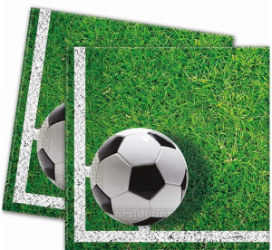 Serwetki Football Party 33x33cm, 20szt
