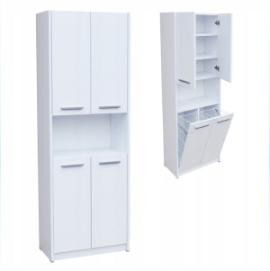 Szafka Łazienkowa stojaca szer.60cm z koszem 299K