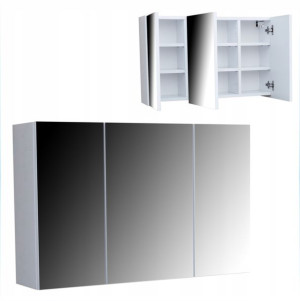 Szafka Łazienkowa wisząca z lustrem szer. 80cm 302
