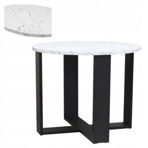 Ława stolik okoliczność fi 68cm Marmur LOFT 878