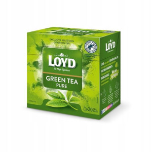 Herbata zielona LOYD Green TEA Pure piramidki