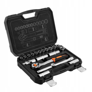 Klucze nasadowe 1/2" zestaw 20szt walizka NEO 10-032