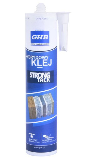 Klej Montażowy Hybrydowy Uniwersalny 290ml 1szt