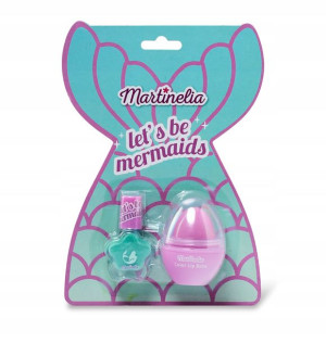 Martinelia Let's Be Mermaids Nail & Lip Balm Duo