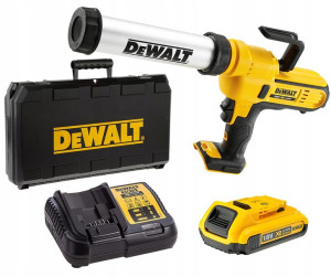 Pistolet wyciskacz mas 310ml 1x2Ah DeWALT DCE571D1