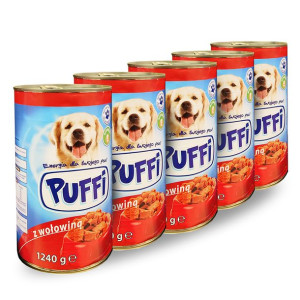 Karma Mokra Puffi Wołowina Wszystkie Rasy 6kg