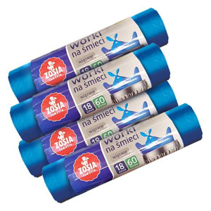 Zosia Samosia Worki Na Śmieci Wiązane 60l 72szt