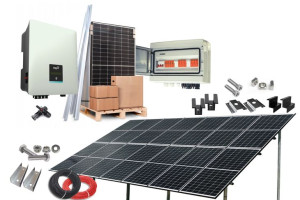 Zestaw fotowoltaiczny na grunt 5kW - konstrukcja