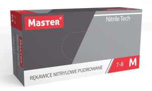 Rękawice Nitrylowe Niebieskie Rozm. M A'100
