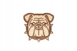 Naszywka Bulldog Head 2 - DSRT