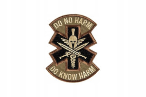 Naszywka Do No Harm (Spartan) - Forest