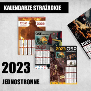 Kalendarze Strażackie Jednostr 2023 Kreator 200x