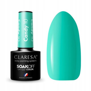 Claresa lakier hybrydowy paznokcie CANDY 10 OUTLET