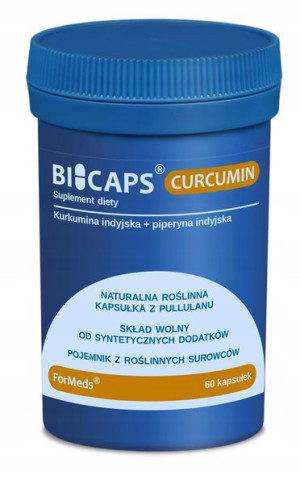 ForMeds BICAPS CURCUMIN 60 caps. KURKUMA PIPERYNA