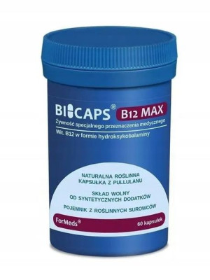 Formeds Bicaps Witamina B12 Max B-12 B 12 60 Kap