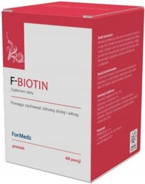 ForMeds F-BIOTIN 60 porcji BIOTYNA SKÓRA WŁOSY