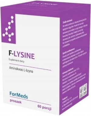 ForMeds F-LYSINE 60 porcji LIZYNA ODPORNOŚĆ 500mg
