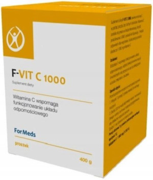 ForMeds F-VIT C 1000 400g WITAMINA C 400 porcji